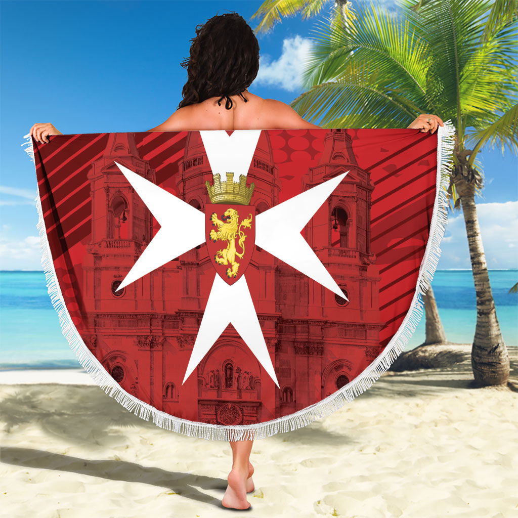 Malta Valletta Beach Blanket St Johns Cathedral