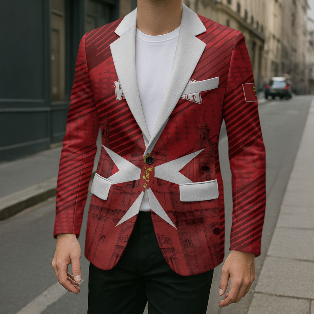 Personalised Malta Valletta Blazer St Johns Cathedral