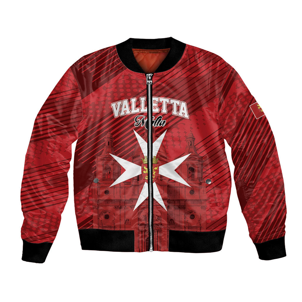Personalised Malta Valletta Bomber Jacket St Johns Cathedral