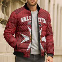 Personalised Malta Valletta Bomber Puffer Jacket St Johns Cathedral
