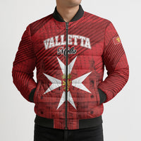 Personalised Malta Valletta Bomber Puffer Jacket St Johns Cathedral