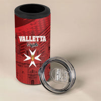 Personalised Malta Valletta 4 in 1 Can Cooler Tumbler St Johns Cathedral