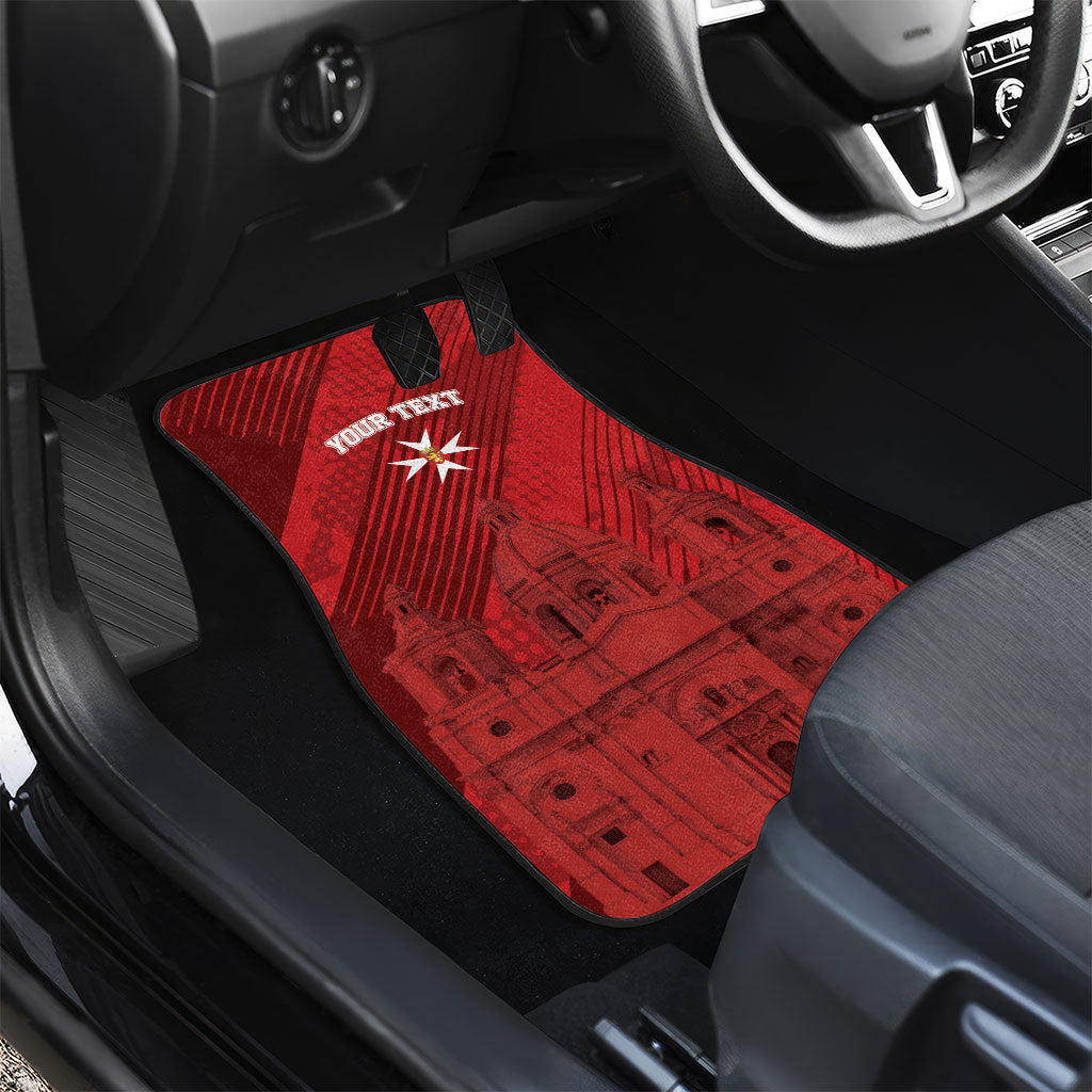 Personalised Malta Valletta Car Mats St Johns Cathedral