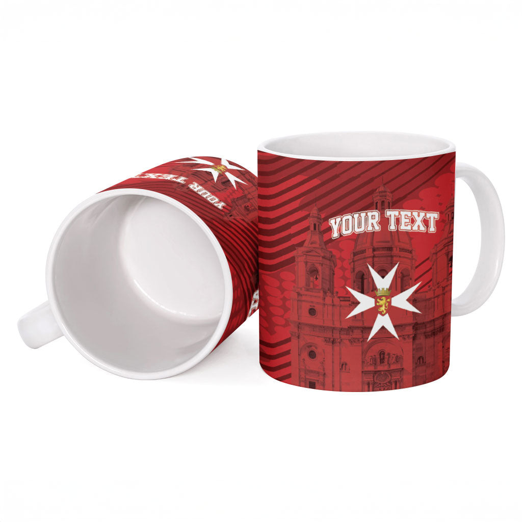 Personalised Malta Valletta Ceramic Mug St Johns Cathedral