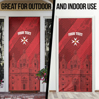 Personalised Malta Valletta Door Cover St Johns Cathedral