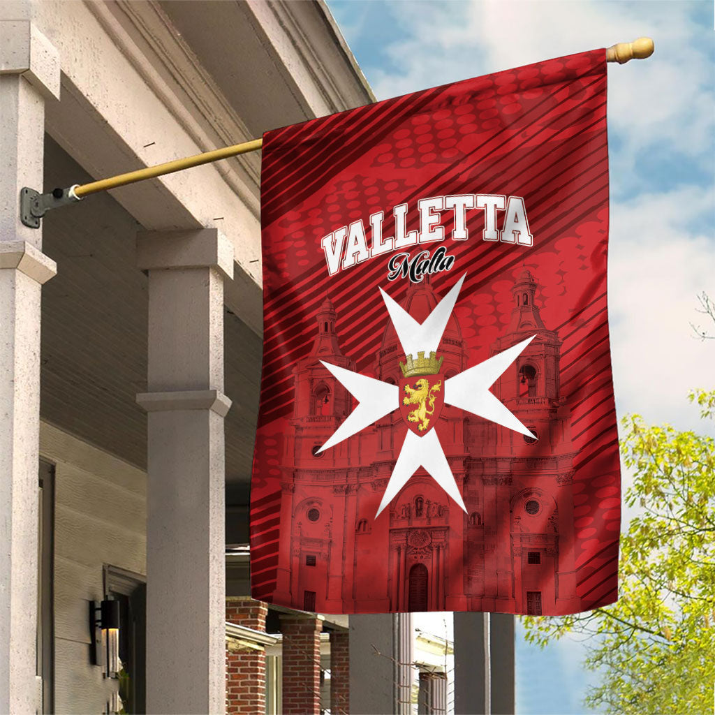 Malta Valletta Garden Flag St Johns Cathedral