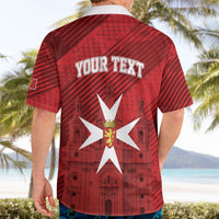 Personalised Malta Valletta Hawaiian Shirt St Johns Cathedral