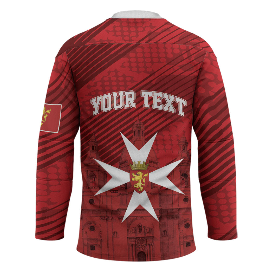 Personalised Malta Valletta Hockey Jersey St Johns Cathedral