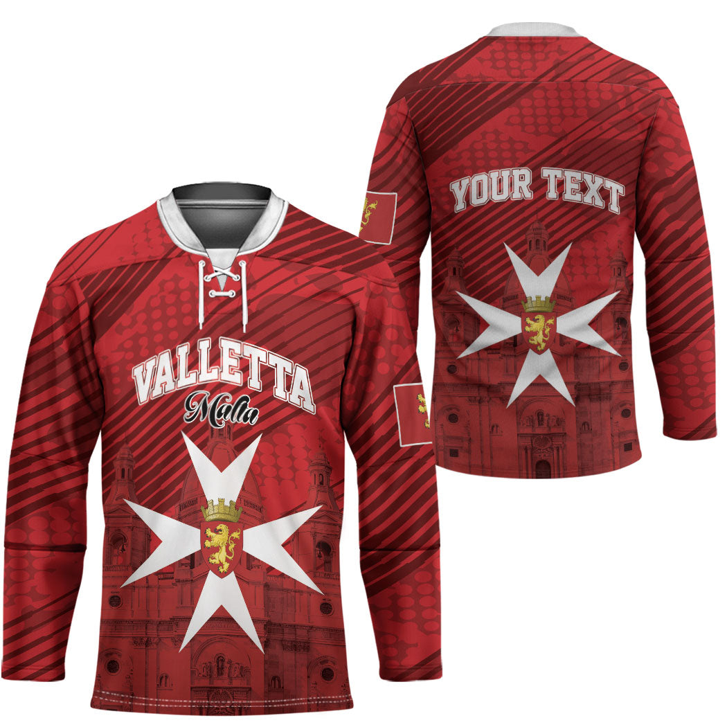 Personalised Malta Valletta Hockey Jersey St Johns Cathedral
