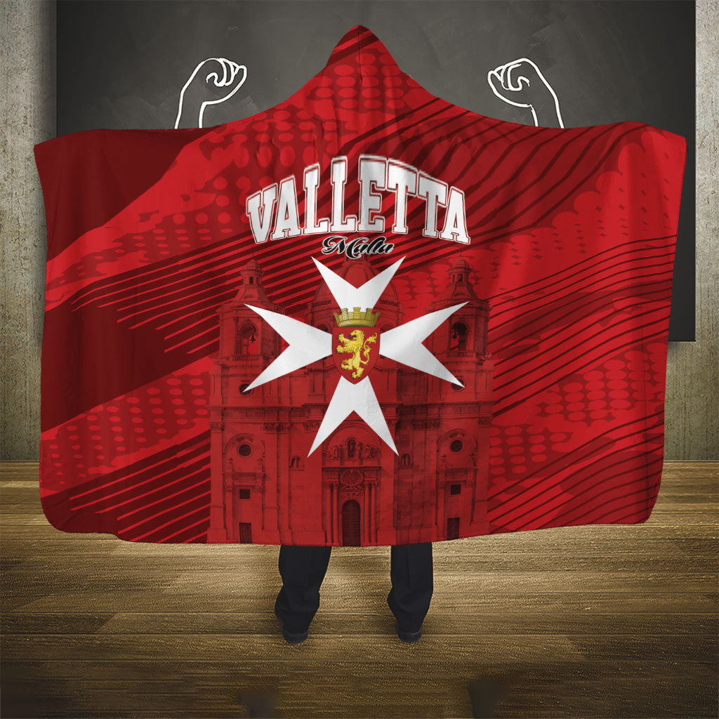 Malta Valletta Hooded Blanket St Johns Cathedral