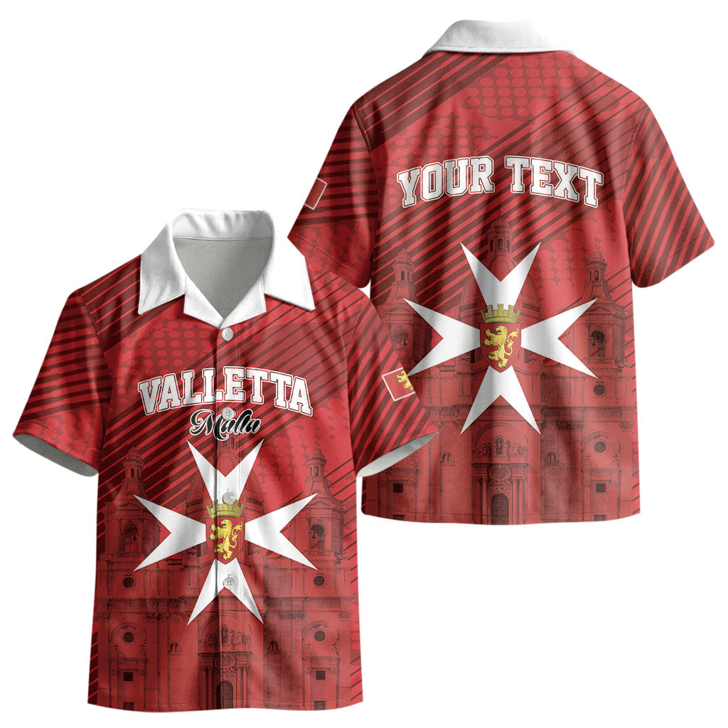 Personalised Malta Valletta Kid Hawaiian Shirt St Johns Cathedral