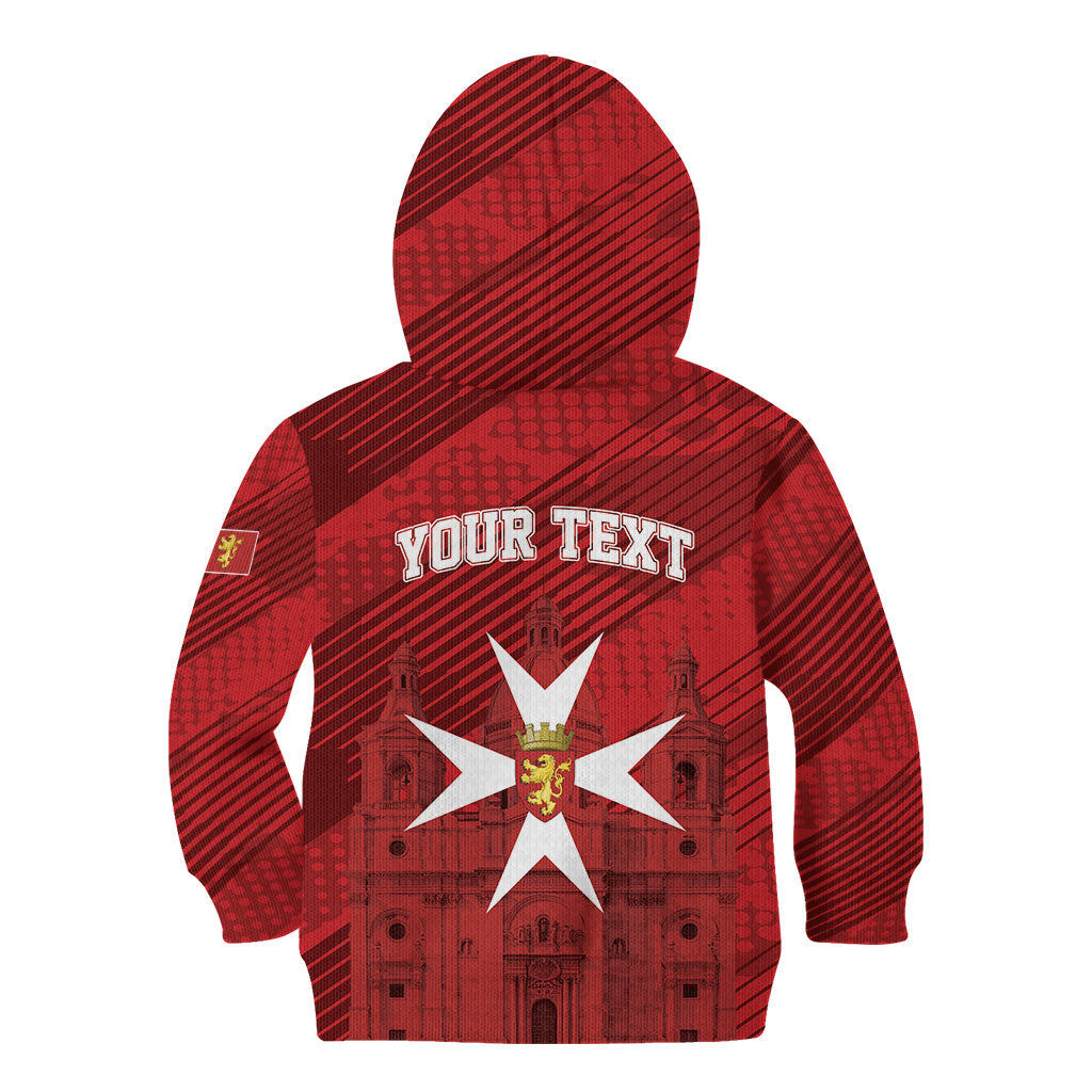 Personalised Malta Valletta Kid Hoodie St Johns Cathedral