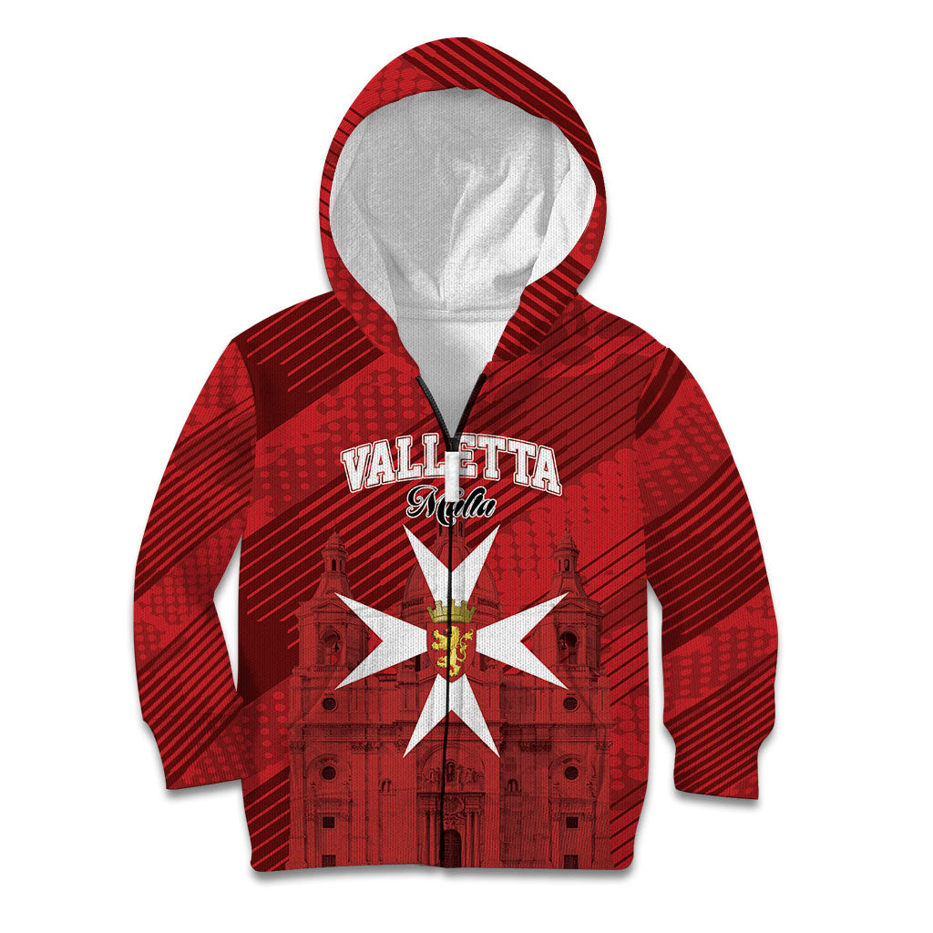 Personalised Malta Valletta Kid Hoodie St Johns Cathedral