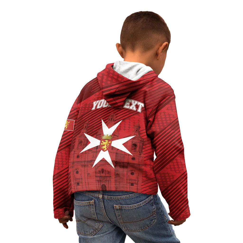 Personalised Malta Valletta Kid Hoodie St Johns Cathedral