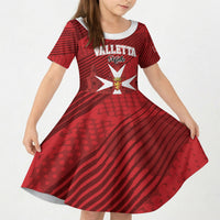Personalised Malta Valletta Kid Short Sleeve Dress St Johns Cathedral