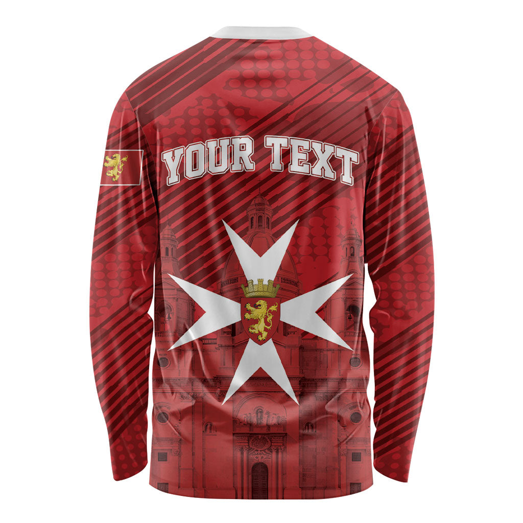 Personalised Malta Valletta Long Sleeve Shirt St Johns Cathedral