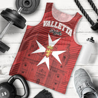 Personalised Malta Valletta Men Tank Top St Johns Cathedral