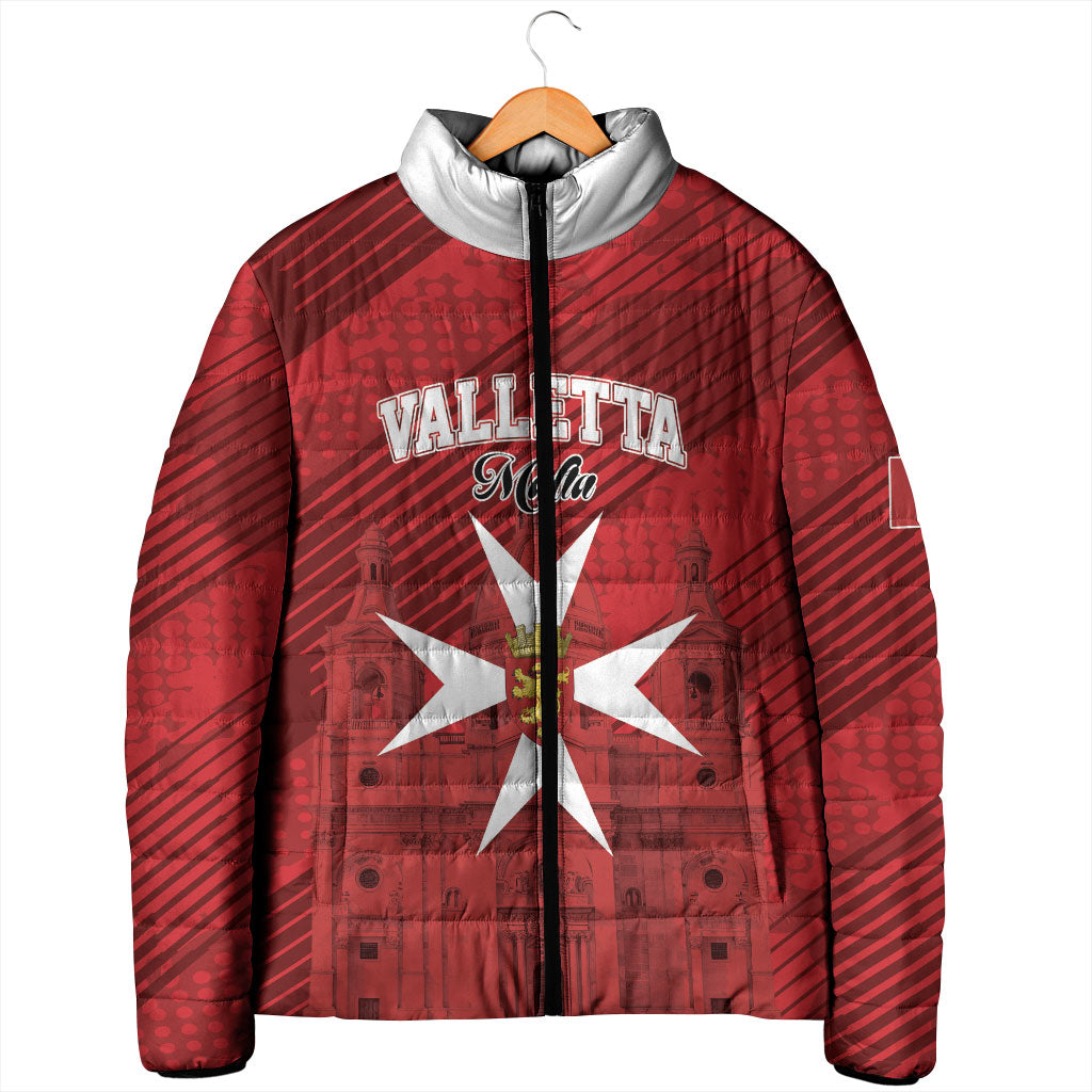 Personalised Malta Valletta Padded Jacket St Johns Cathedral