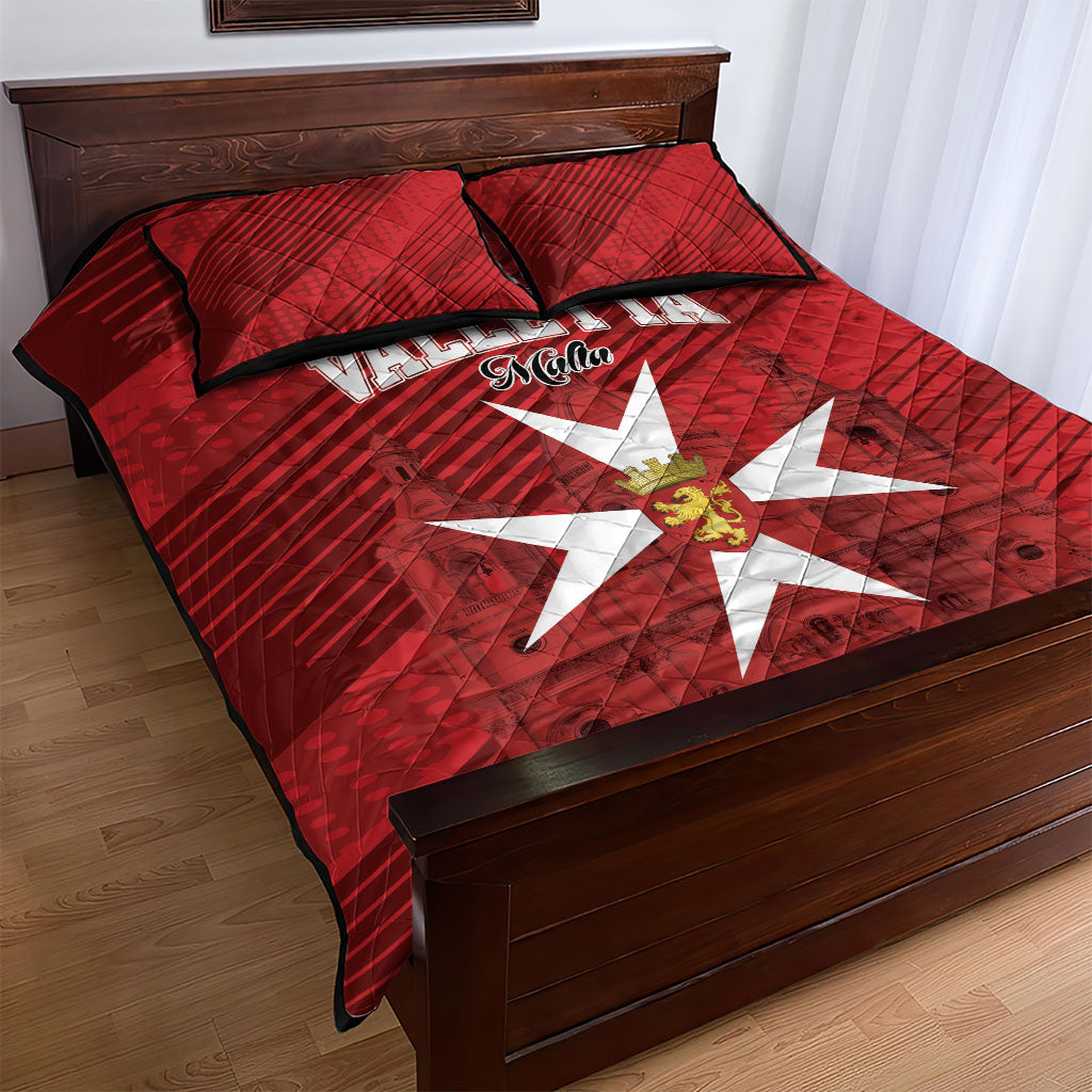 Malta Valletta Quilt Bed Set St Johns Cathedral