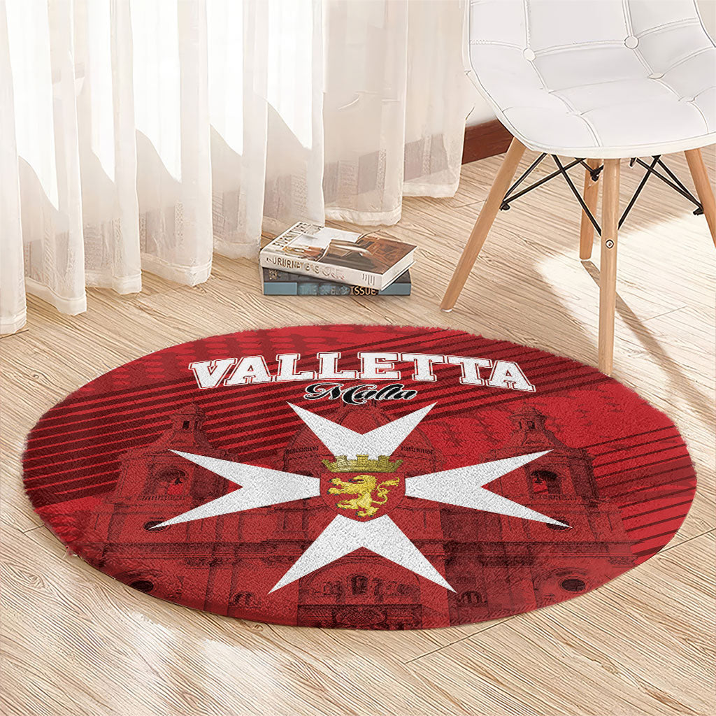 Malta Valletta Round Carpet St Johns Cathedral