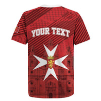 Personalised Malta Valletta Rugby Jersey St Johns Cathedral