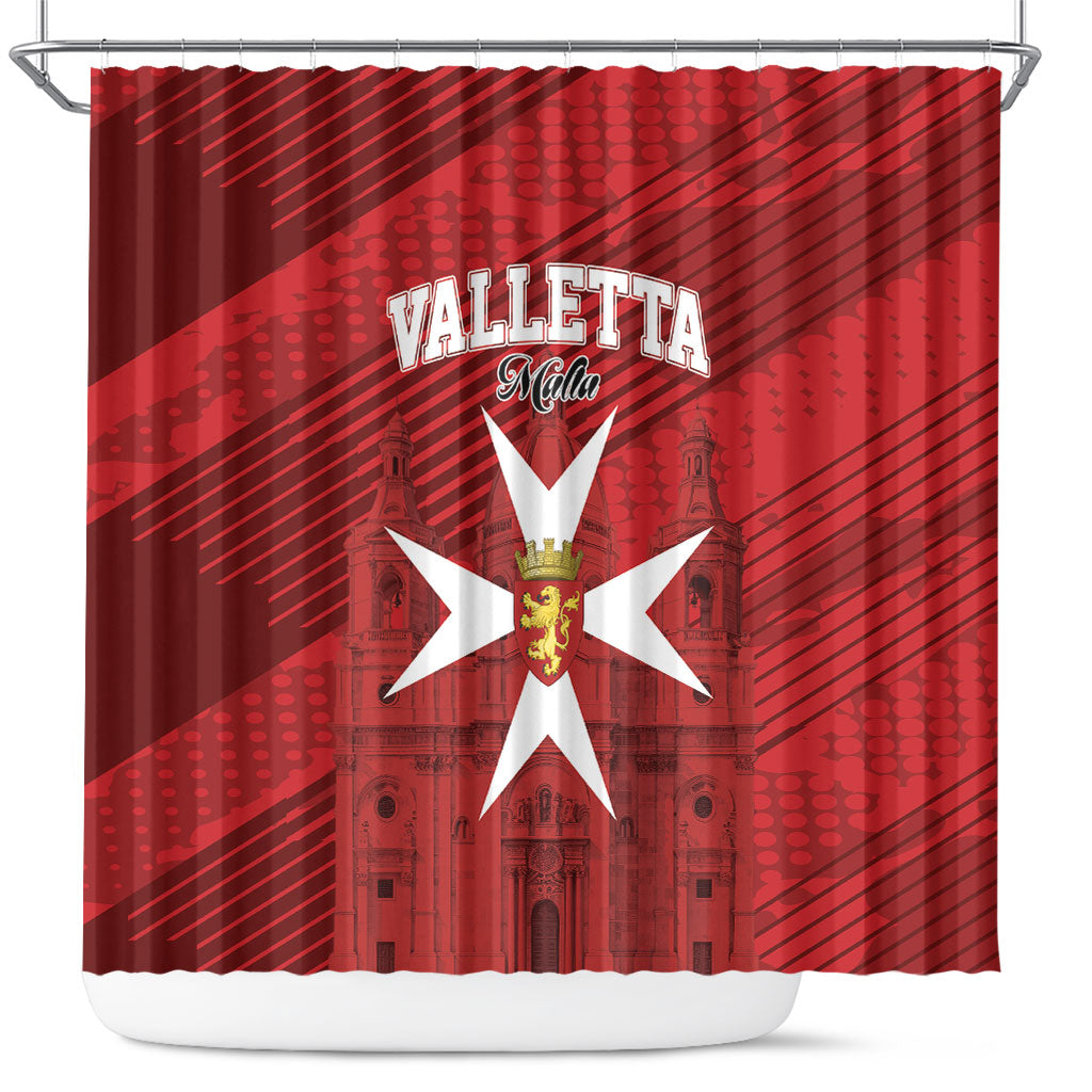 Malta Valletta Shower Curtain St Johns Cathedral
