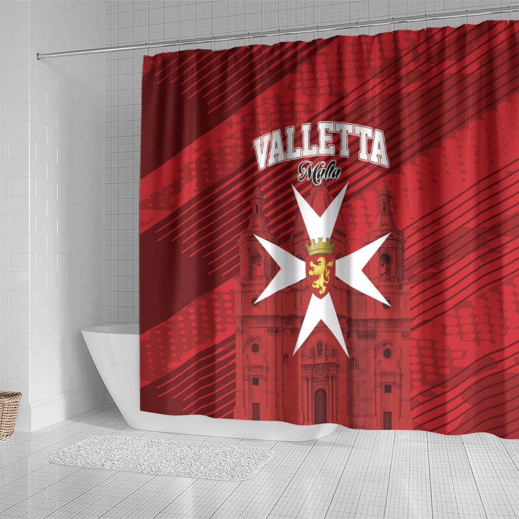 Malta Valletta Shower Curtain St Johns Cathedral