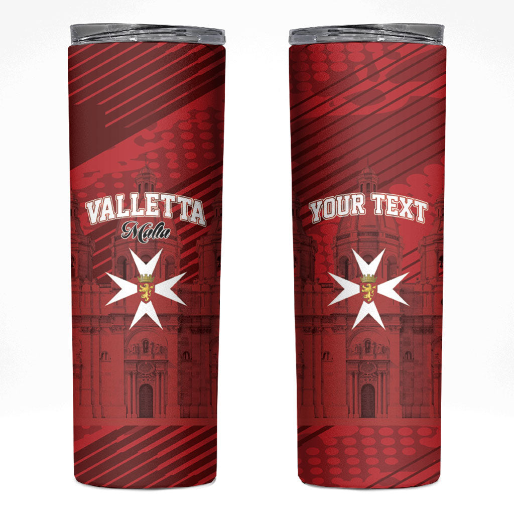Personalised Malta Valletta Skinny Tumbler St Johns Cathedral