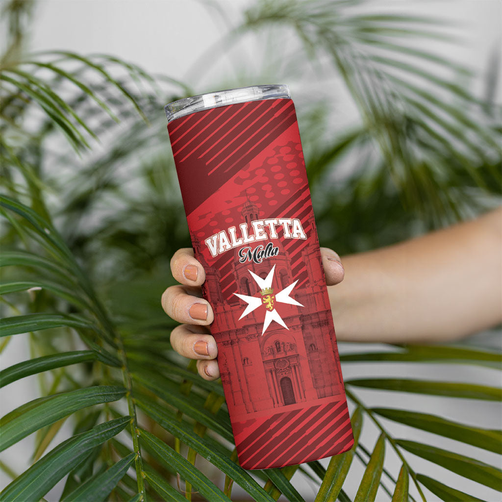 Personalised Malta Valletta Skinny Tumbler St Johns Cathedral