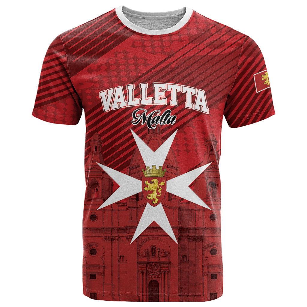 Personalised Malta Valletta T Shirt St Johns Cathedral