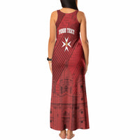Personalised Malta Valletta Tank Maxi Dress St Johns Cathedral