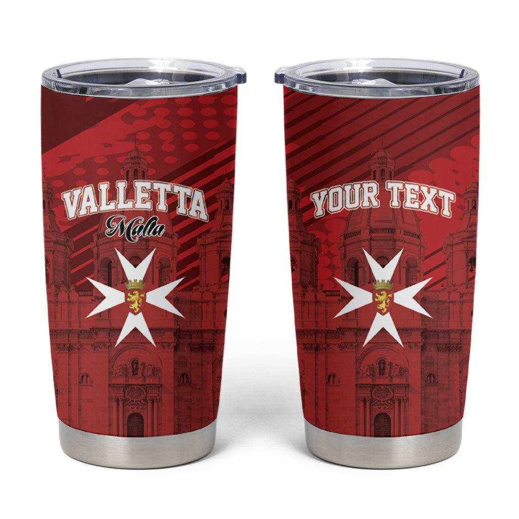 Personalised Malta Valletta Tumbler Cup St Johns Cathedral