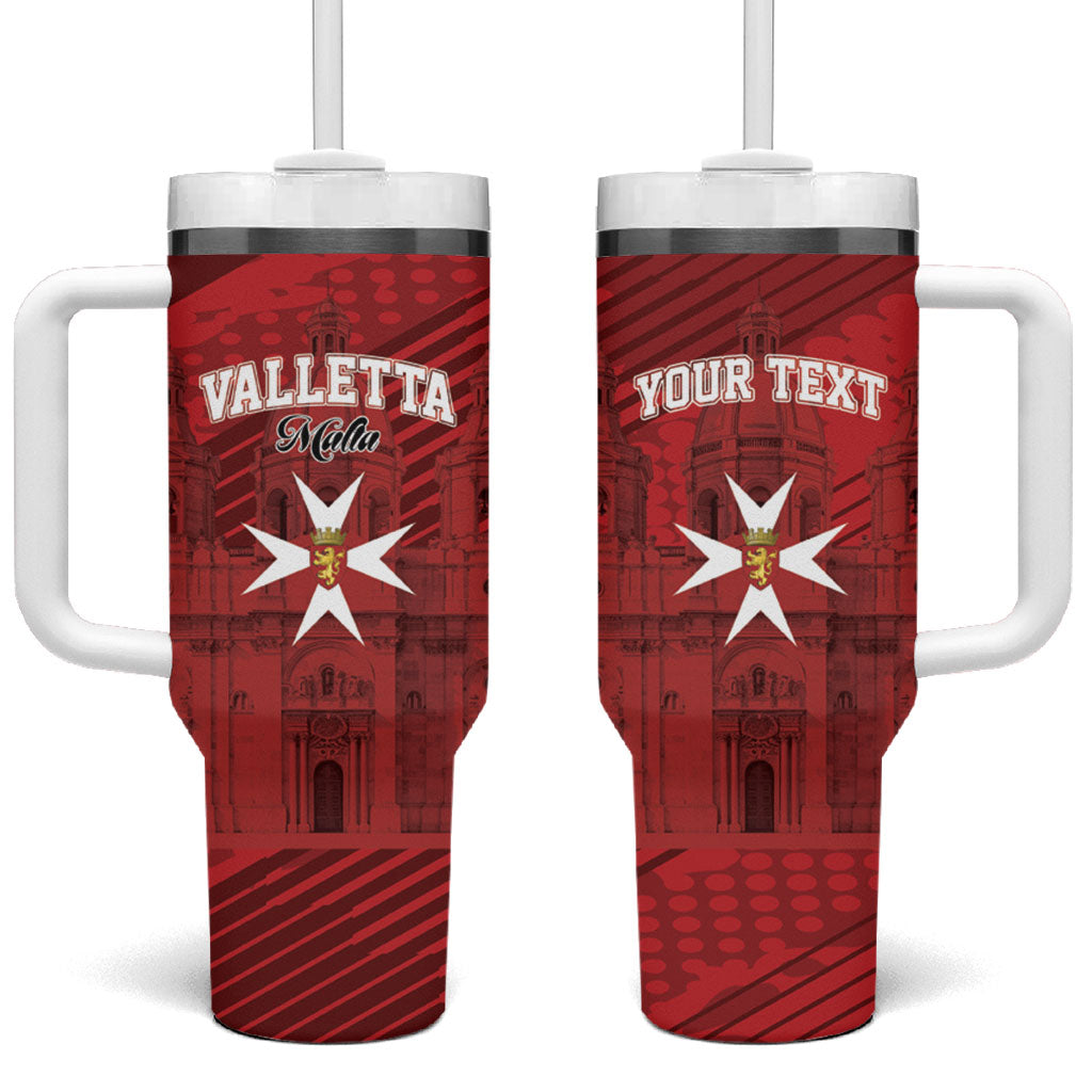 Personalised Malta Valletta Tumbler With Handle St Johns Cathedral