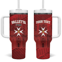 Personalised Malta Valletta Tumbler With Handle St Johns Cathedral