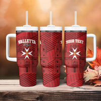 Personalised Malta Valletta Tumbler With Handle St Johns Cathedral