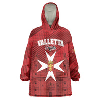 Personalised Malta Valletta Wearable Blanket Hoodie St Johns Cathedral