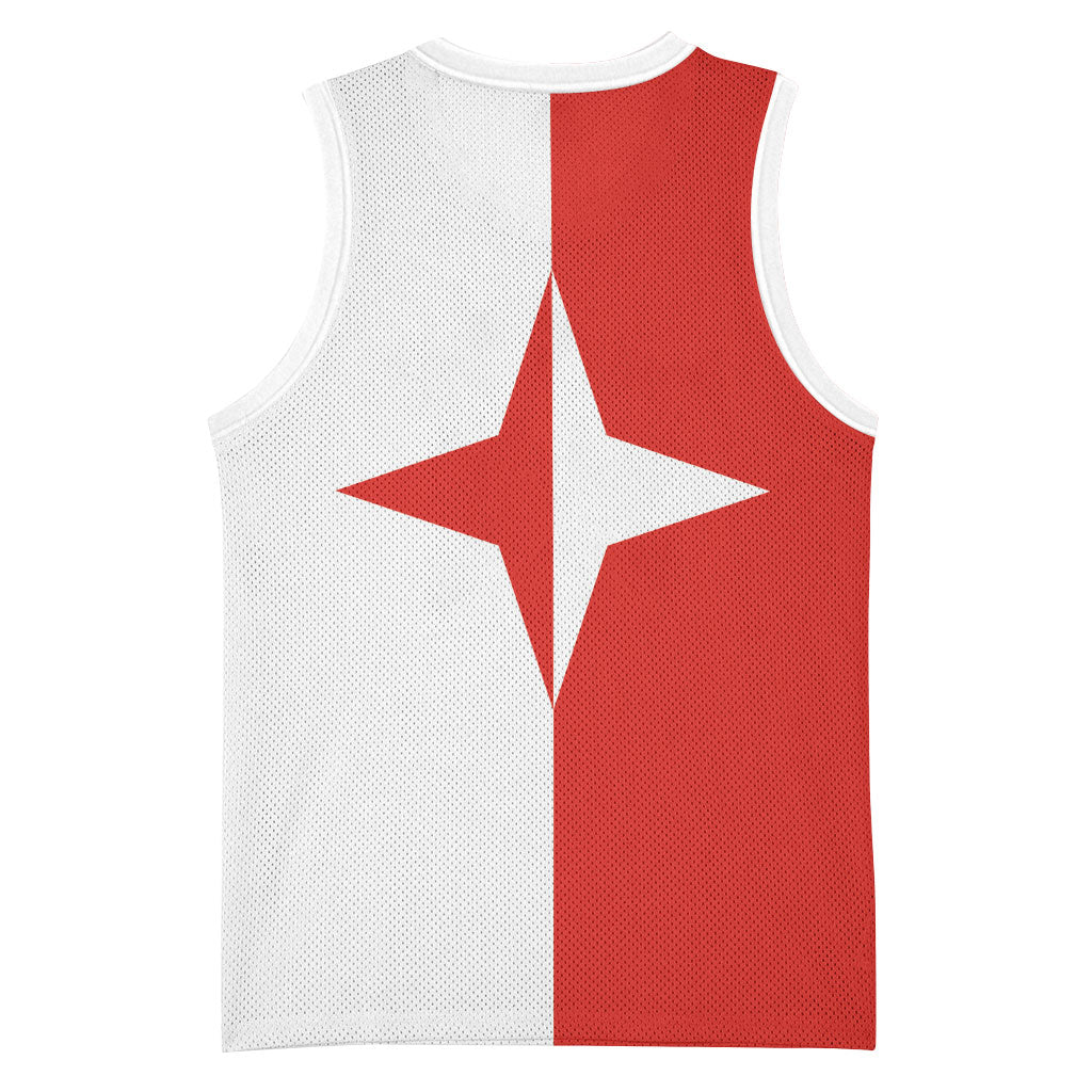 Malta Sliema Basketball Jersey Celer Ad Oras Surgo