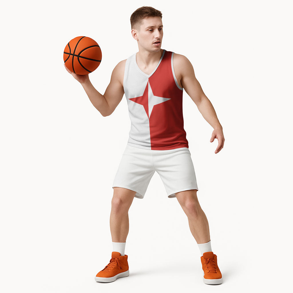 Malta Sliema Basketball Jersey Celer Ad Oras Surgo