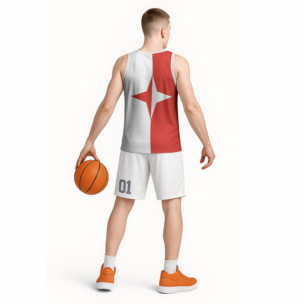 Malta Sliema Basketball Jersey Celer Ad Oras Surgo
