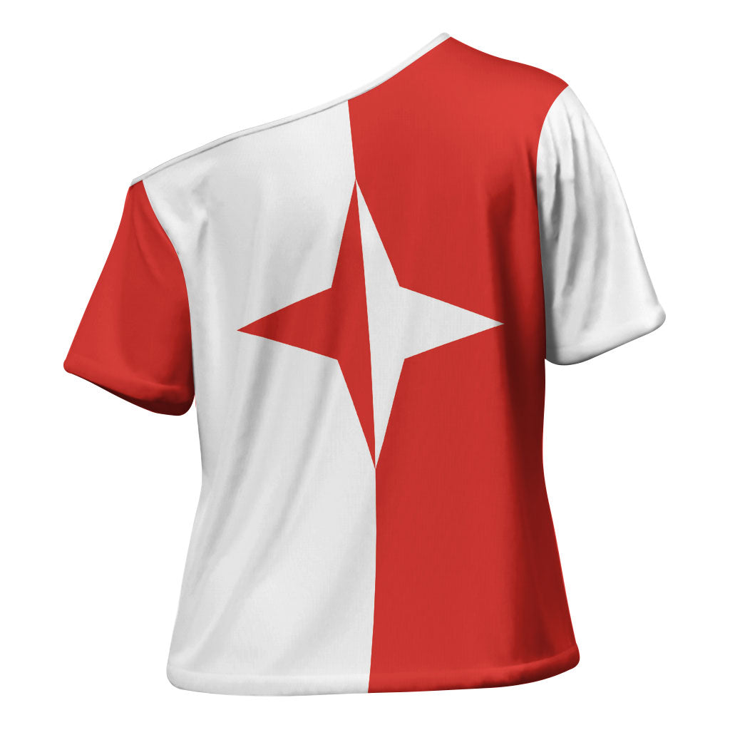 Malta Sliema Cross Shoulder Shirt Celer Ad Oras Surgo