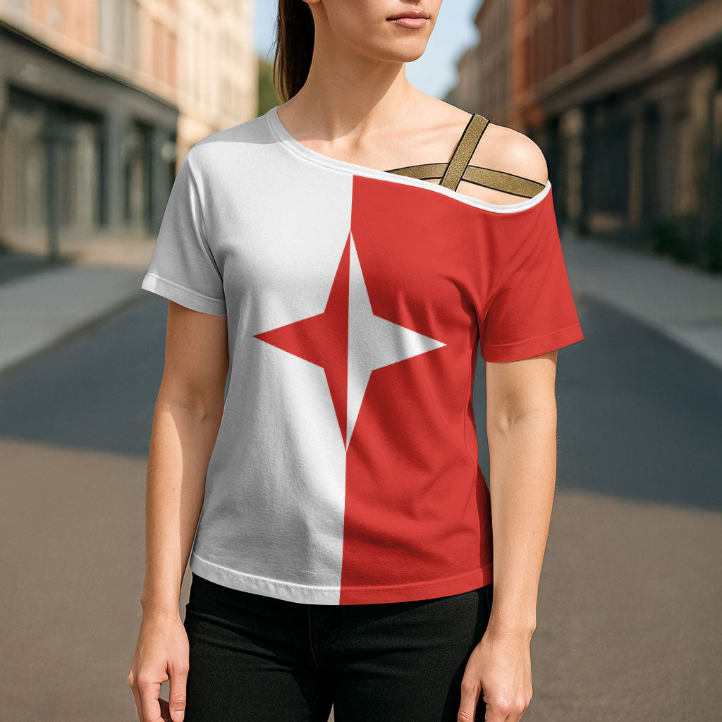 Malta Sliema Cross Shoulder Shirt Celer Ad Oras Surgo