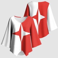 Malta Sliema Kimono Sleeve Blouse Celer Ad Oras Surgo