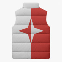Malta Sliema Sleeveless Puffer Jacket Celer Ad Oras Surgo