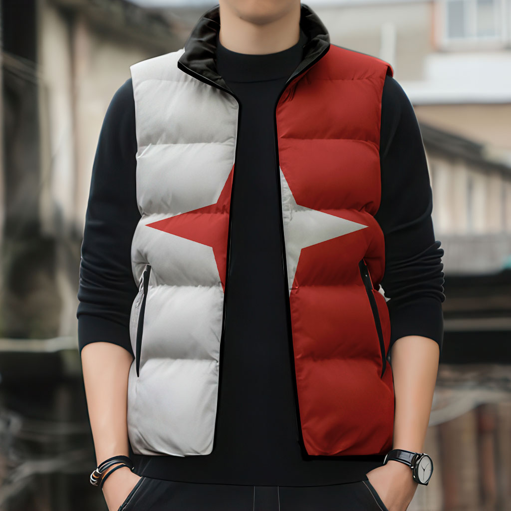 Malta Sliema Sleeveless Puffer Jacket Celer Ad Oras Surgo