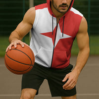 Malta Sliema Sleeveless Zip Hoodie Celer Ad Oras Surgo