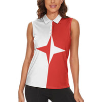 Malta Sliema Women Sleeveless Polo Shirt Celer Ad Oras Surgo