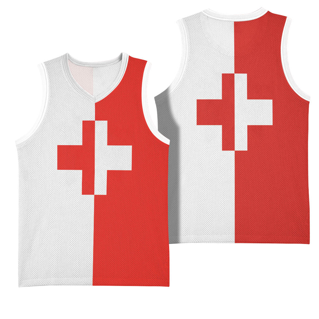 Malta Naxxar Basketball Jersey Prior Credidi