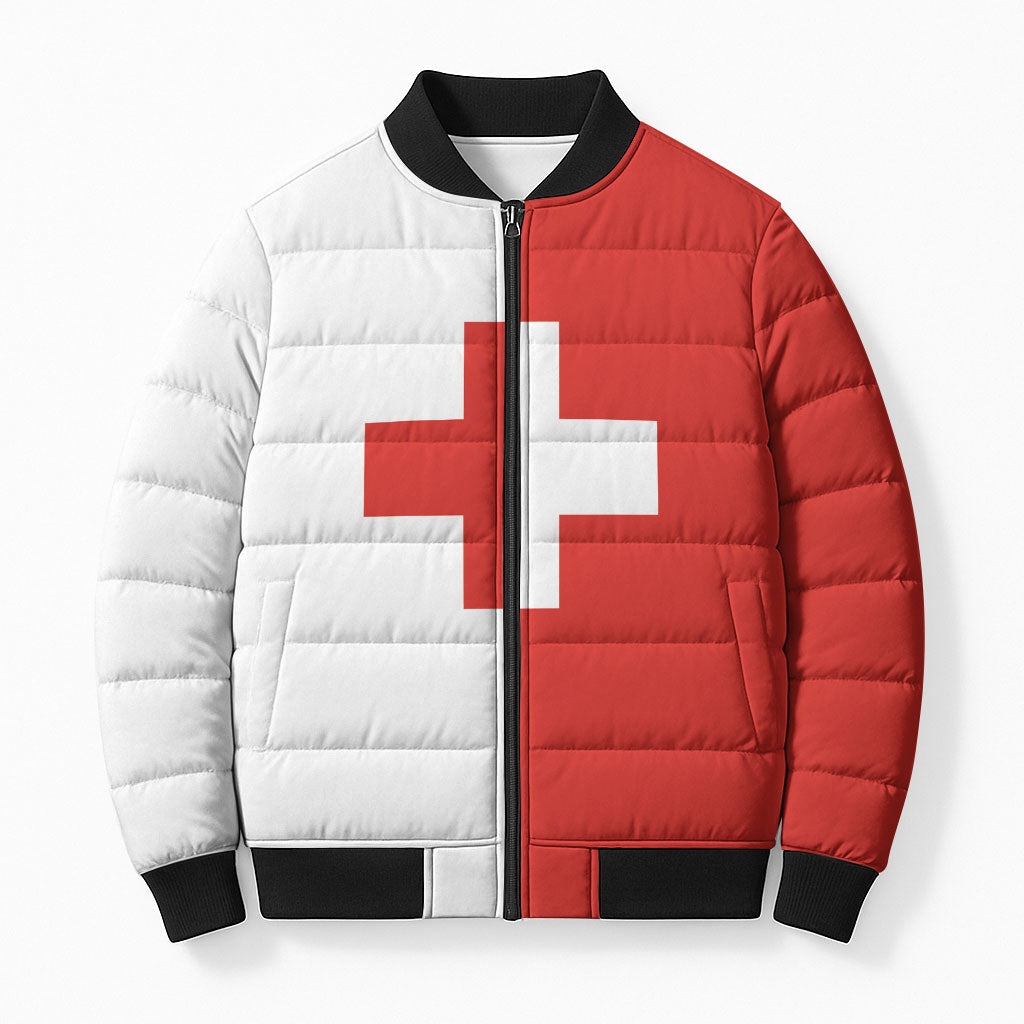 Malta Naxxar Bomber Puffer Jacket Prior Credidi