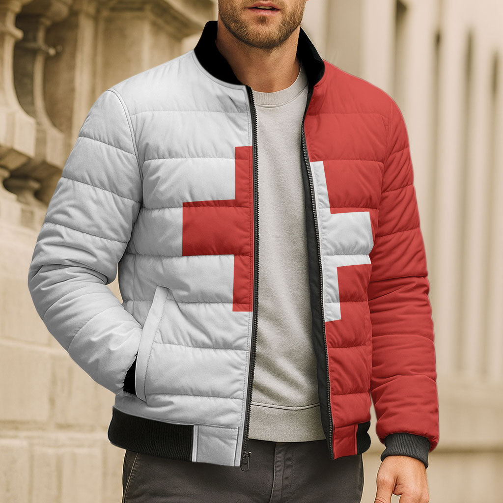 Malta Naxxar Bomber Puffer Jacket Prior Credidi