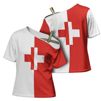 Malta Naxxar Cross Shoulder Shirt Prior Credidi
